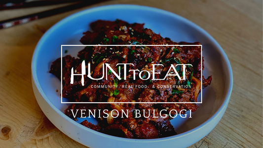 Spicy Venison Bulgogi