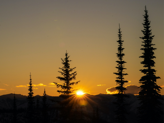 Shadows Below the Ridge