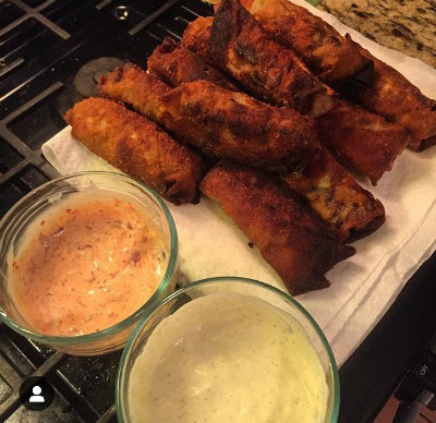 Mallard Duck Egg Rolls