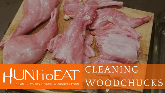 Prepping woodchuck with Jonah Curtis - Hunt to Eat