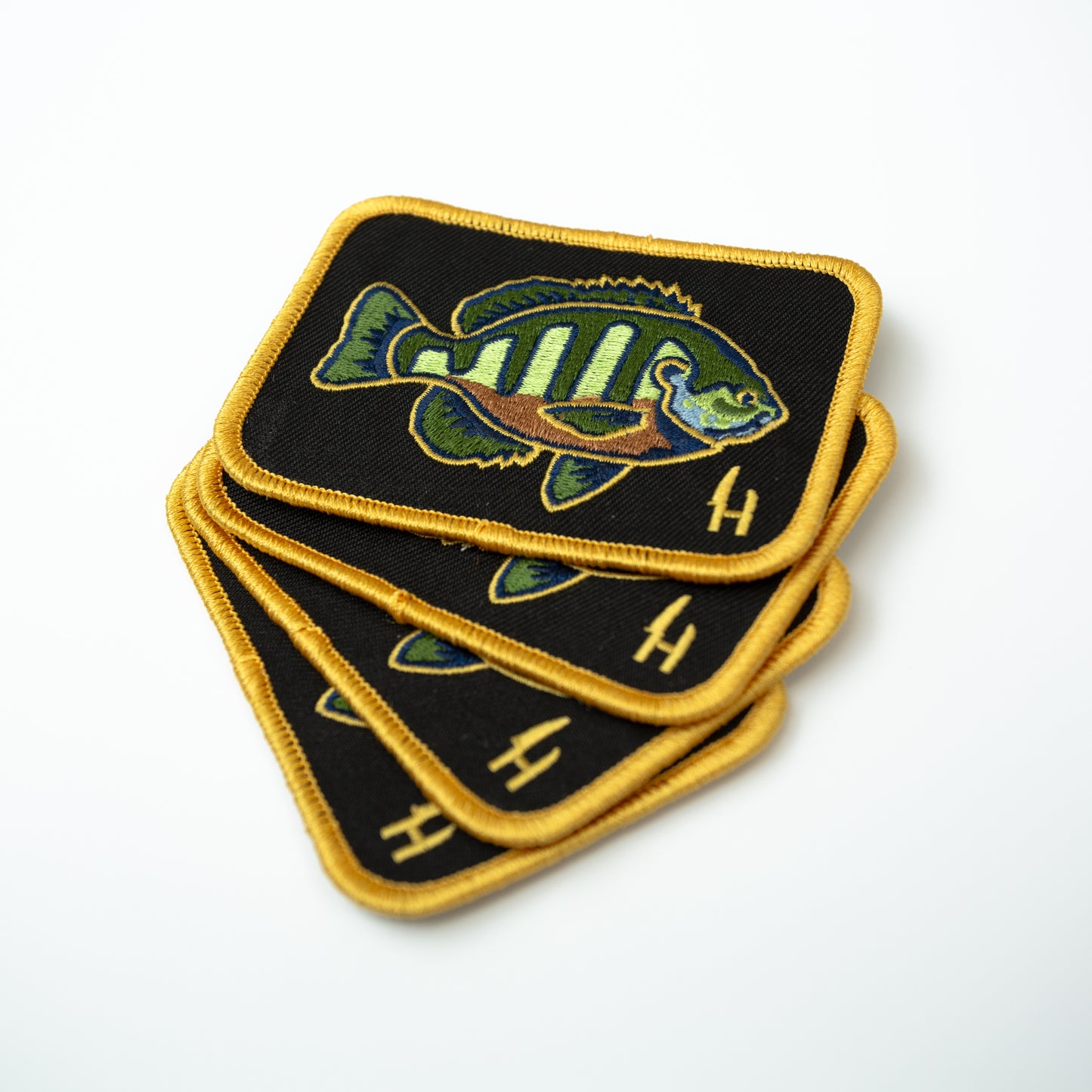 Black and Gold Bluegill Patch