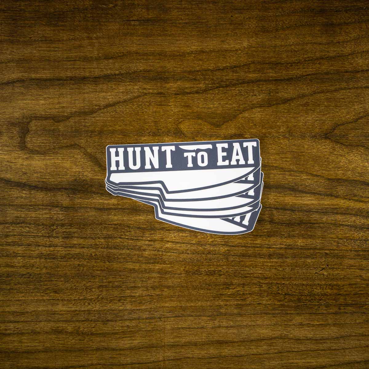 Hunt To Eat Logo Sticker
