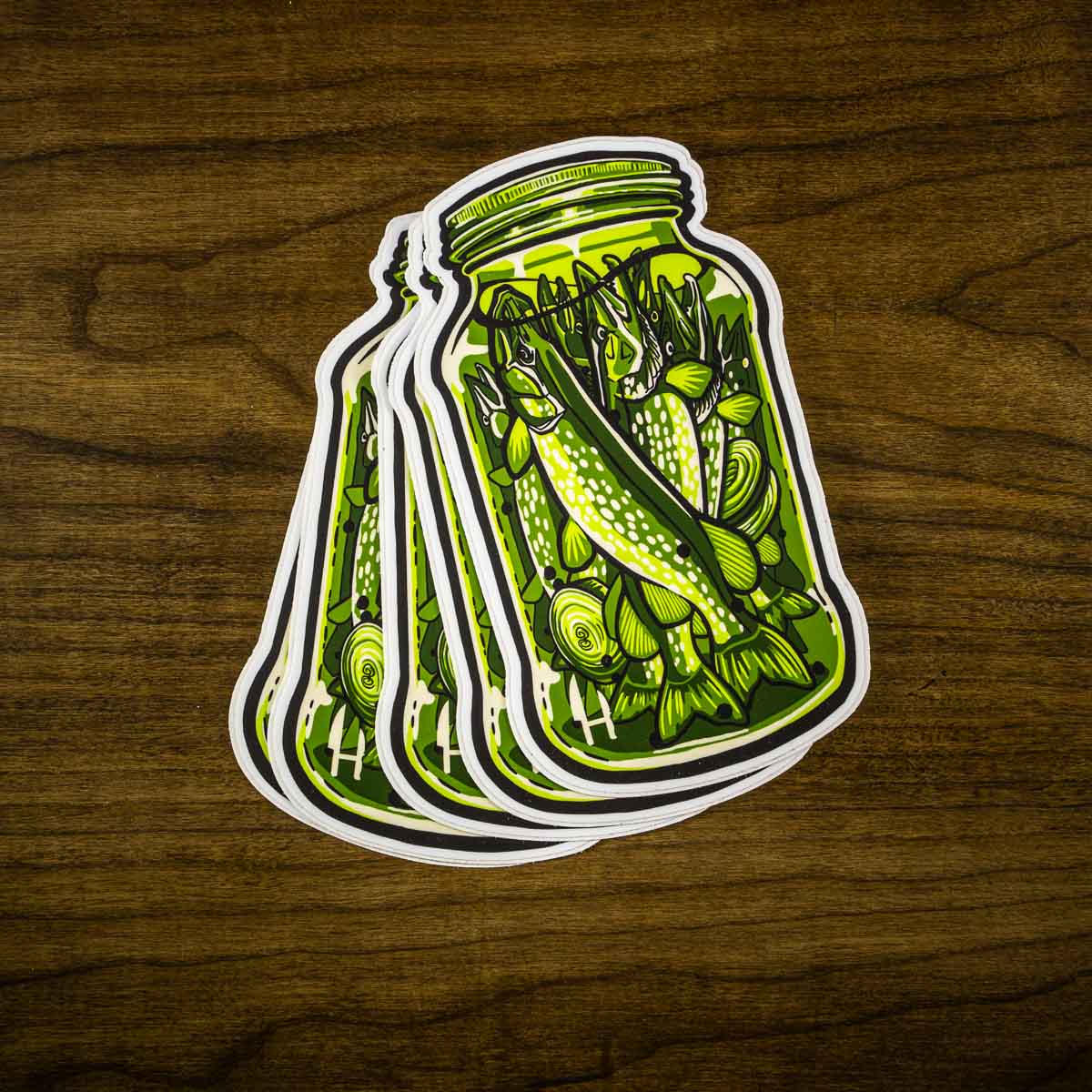 Pickled Pike Sticker