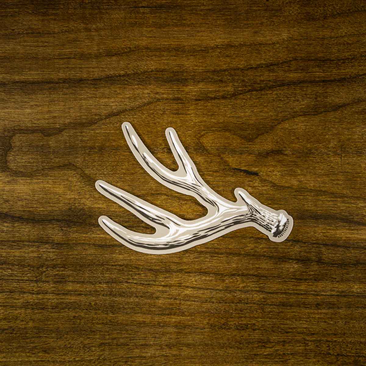 Mule Shed Antler Sticker