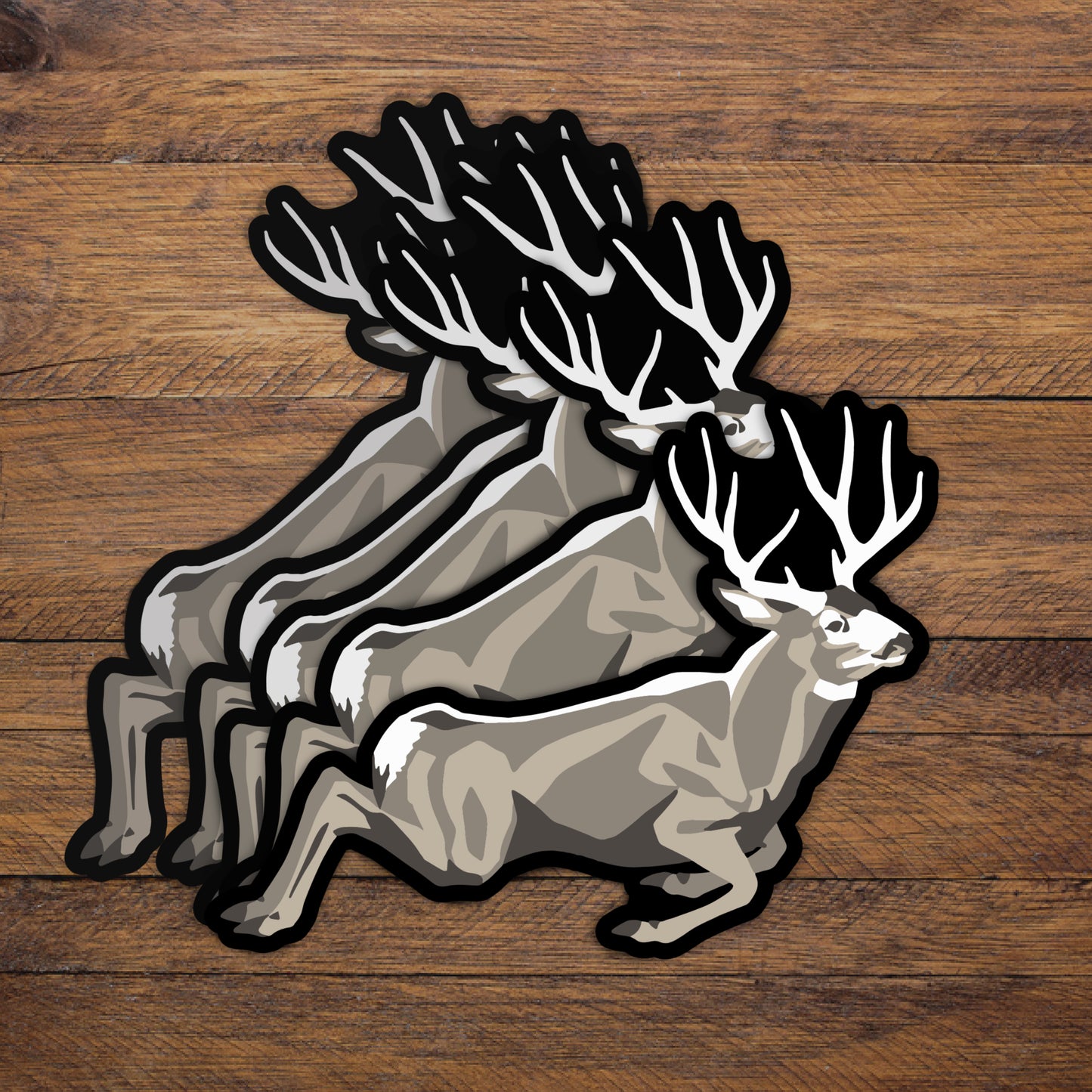 Mule Buck Sticker