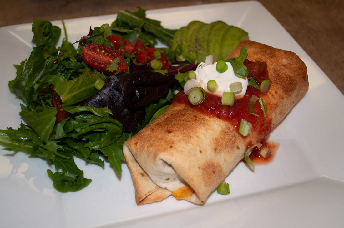 Air Fryer Wild Game Chimichangas