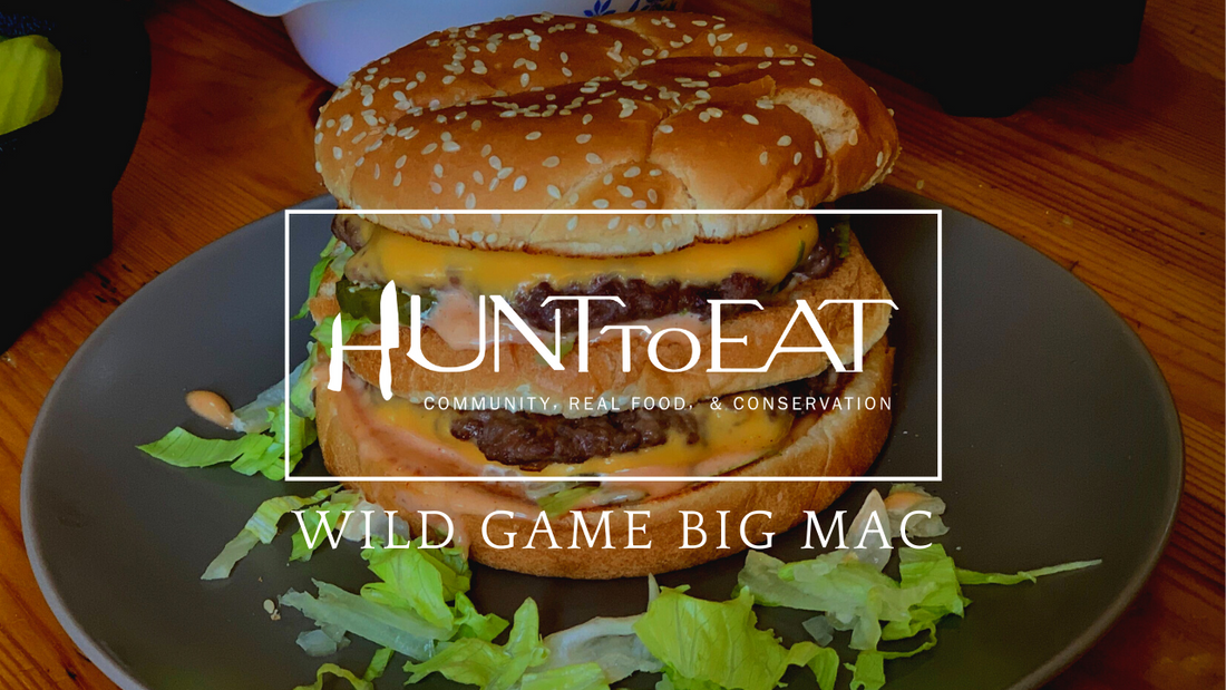 Dad's Wild Game Big Mac CHALLENGE!