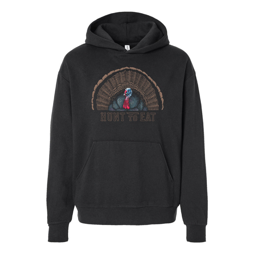 Fanned Out Eastern Turkey Hoodie