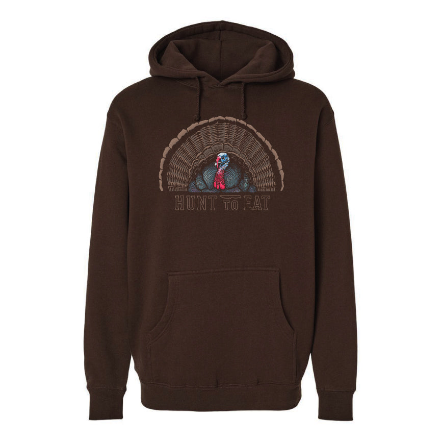 Fanned Out Eastern Turkey Hoodie