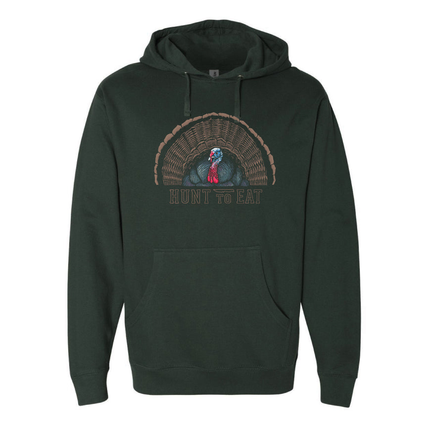 Fanned Out Eastern Turkey Hoodie