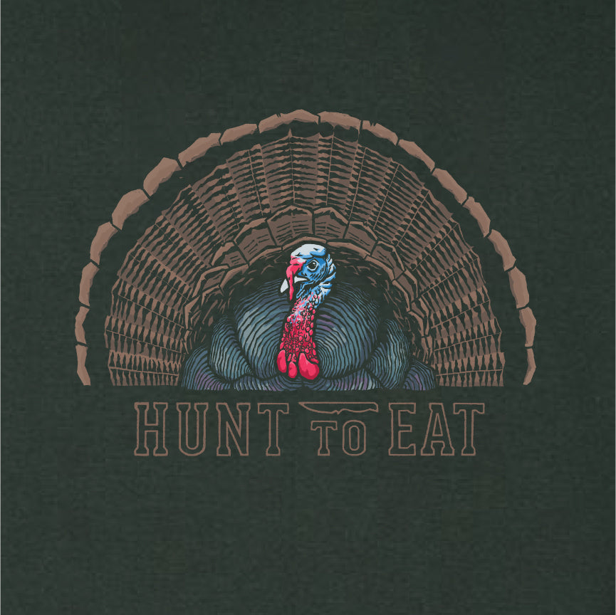 Fanned Out Eastern Turkey Hoodie