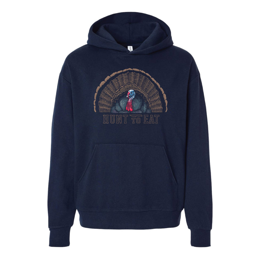 Fanned Out Eastern Turkey Hoodie