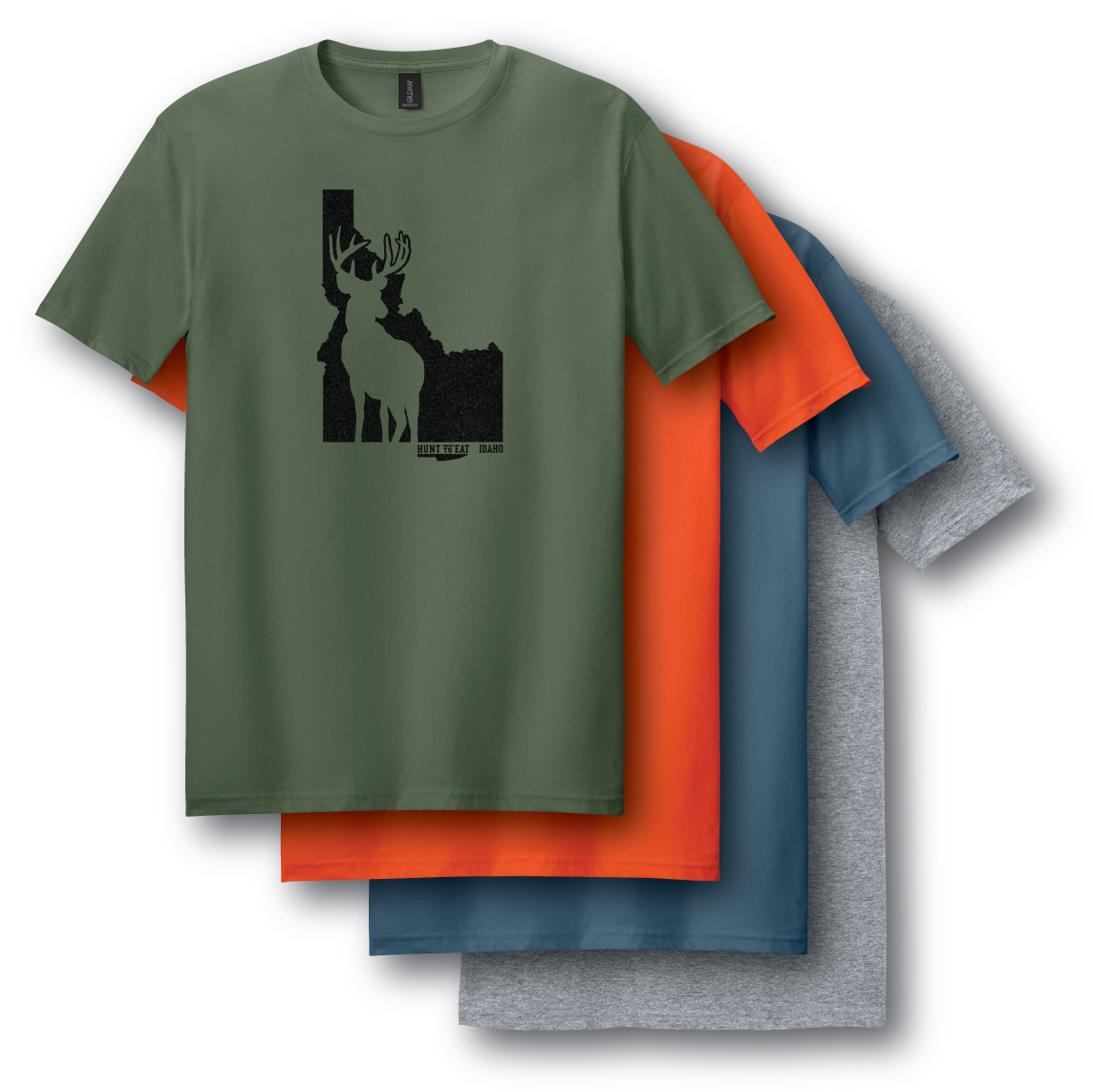 Idaho Whitetail State T-Shirt