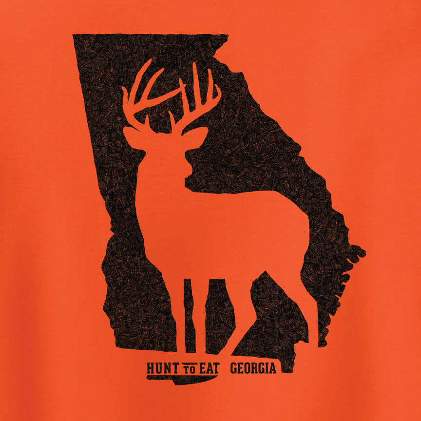 Georgia Whitetail State T-Shirt