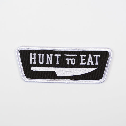 Hunt To Eat Logo Patch