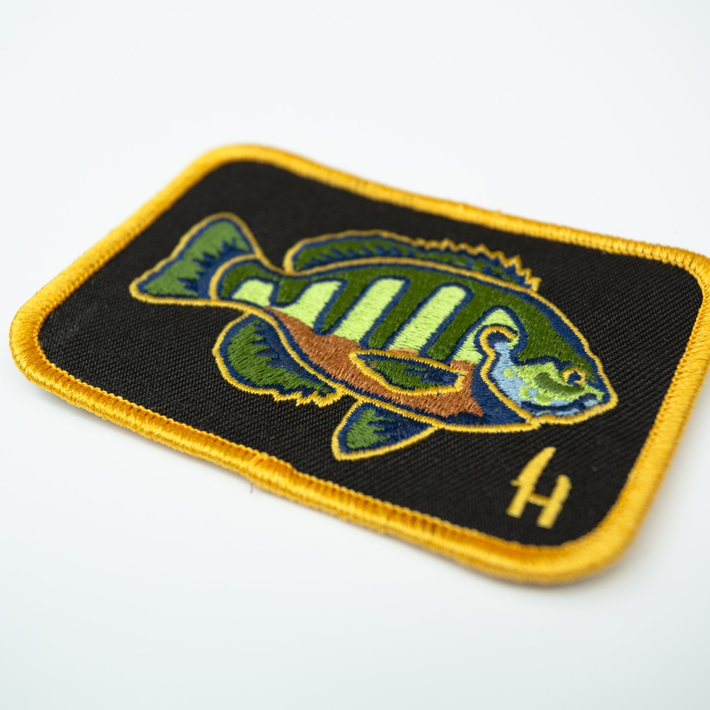 Black and Gold Bluegill Patch