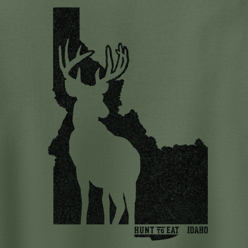 Idaho Whitetail State T-Shirt