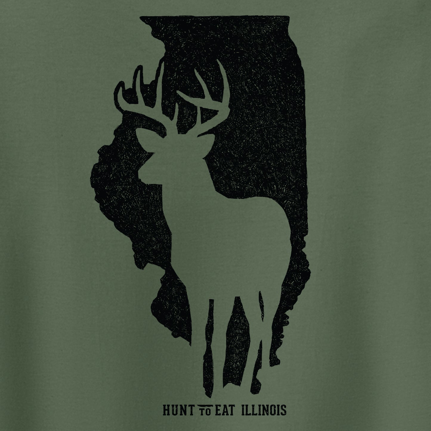 Illinois Whitetail State T-shirt
