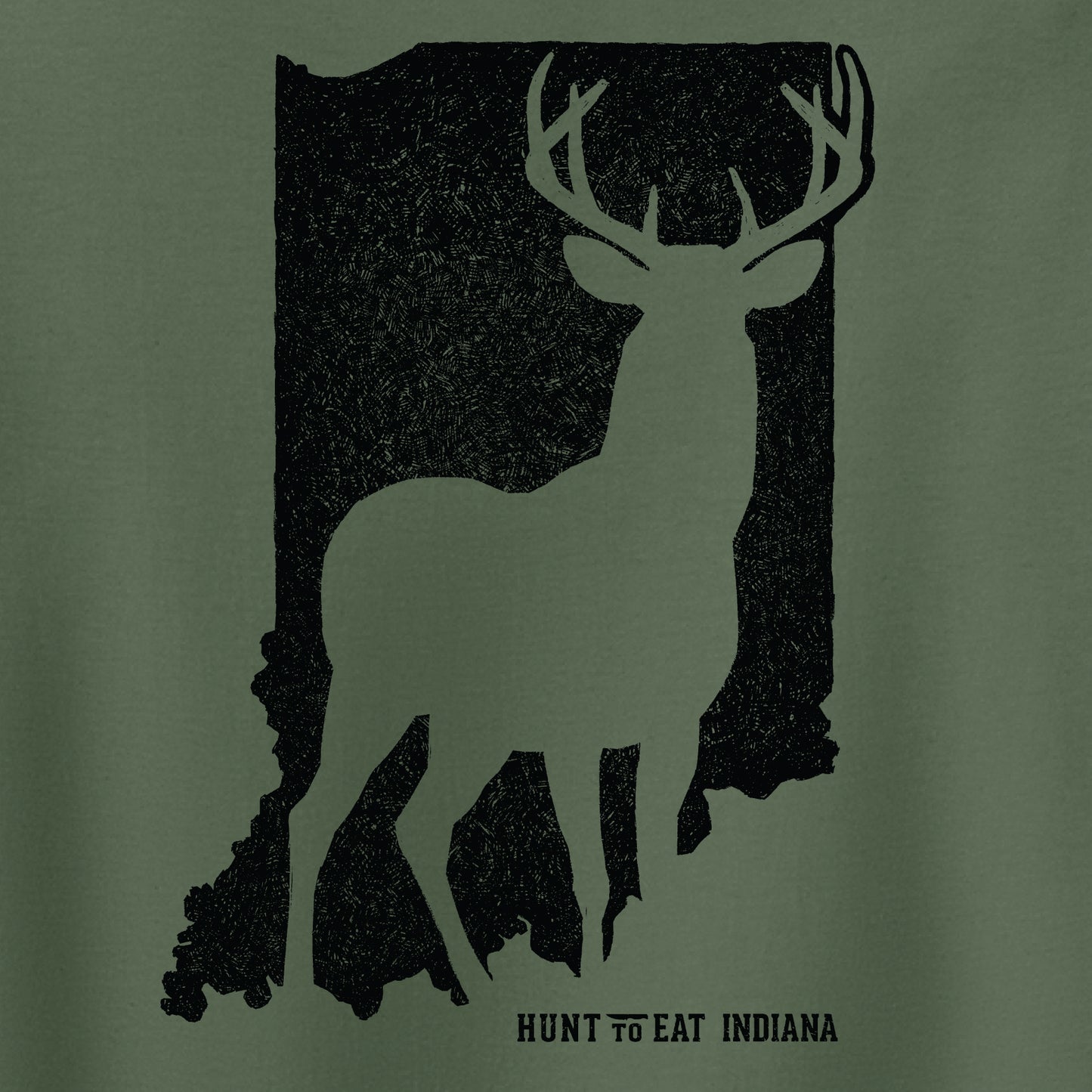 Indiana Whitetail State T-Shirt