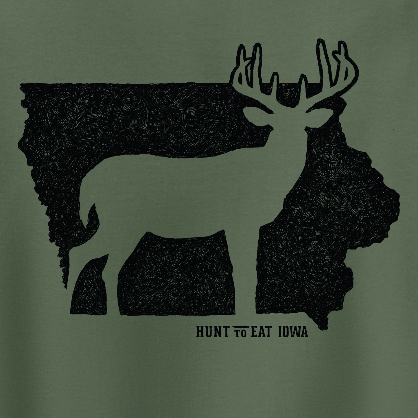 Iowa Whitetail State T-Shirt