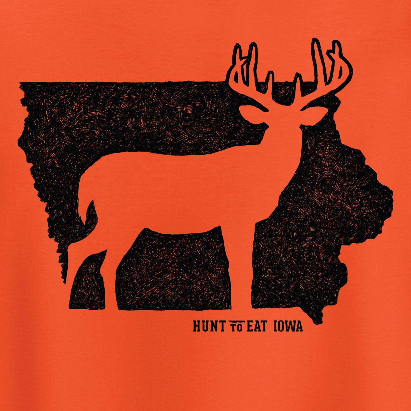 Iowa Whitetail State T-Shirt