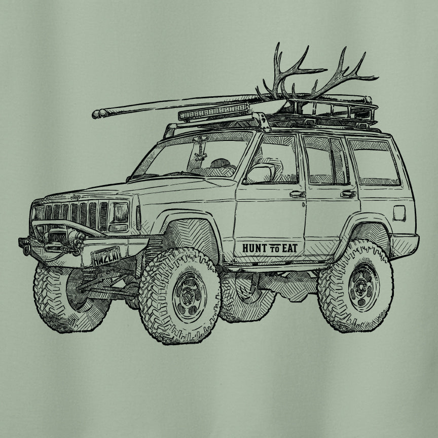 Jeep Ole Huntin' Rig T-Shirt