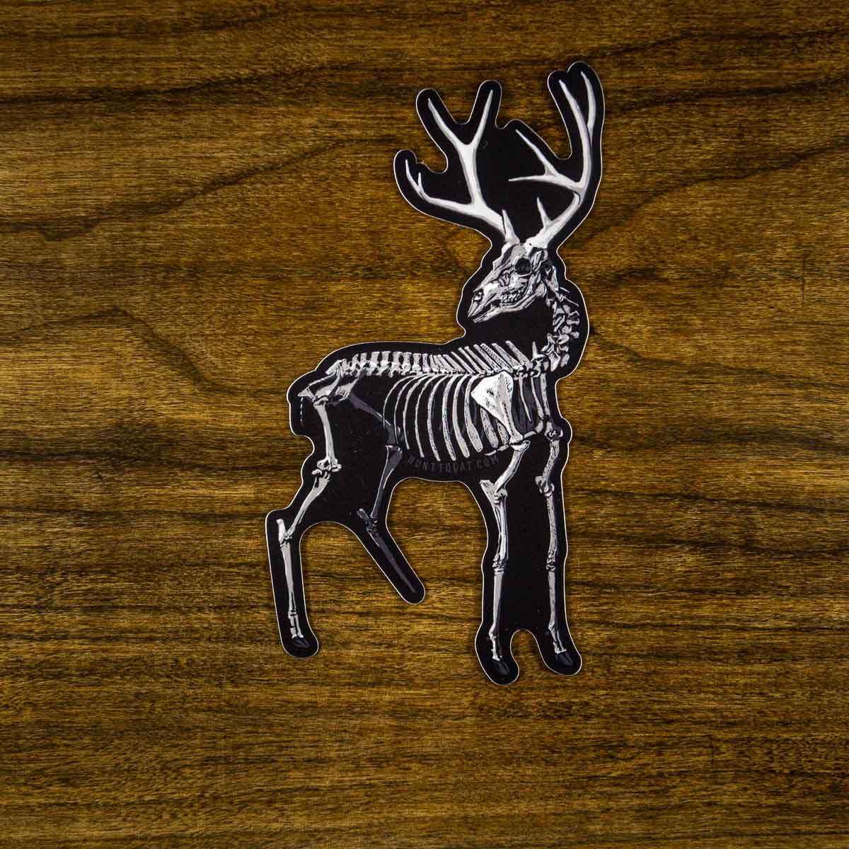 Mule Buck Skeleton Sticker
