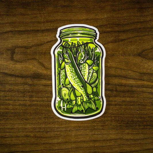 Pickled Pike Sticker
