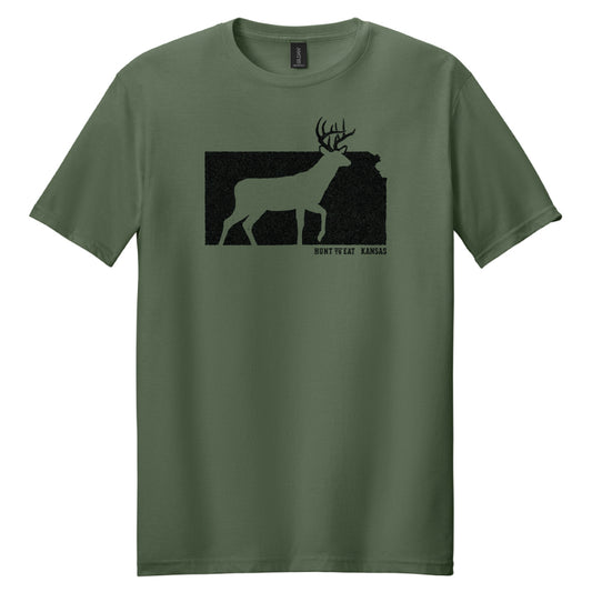 Kansas Whitetail State T-Shirt