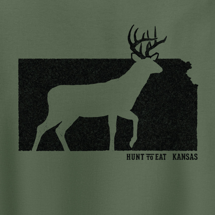 Kansas Whitetail State T-Shirt