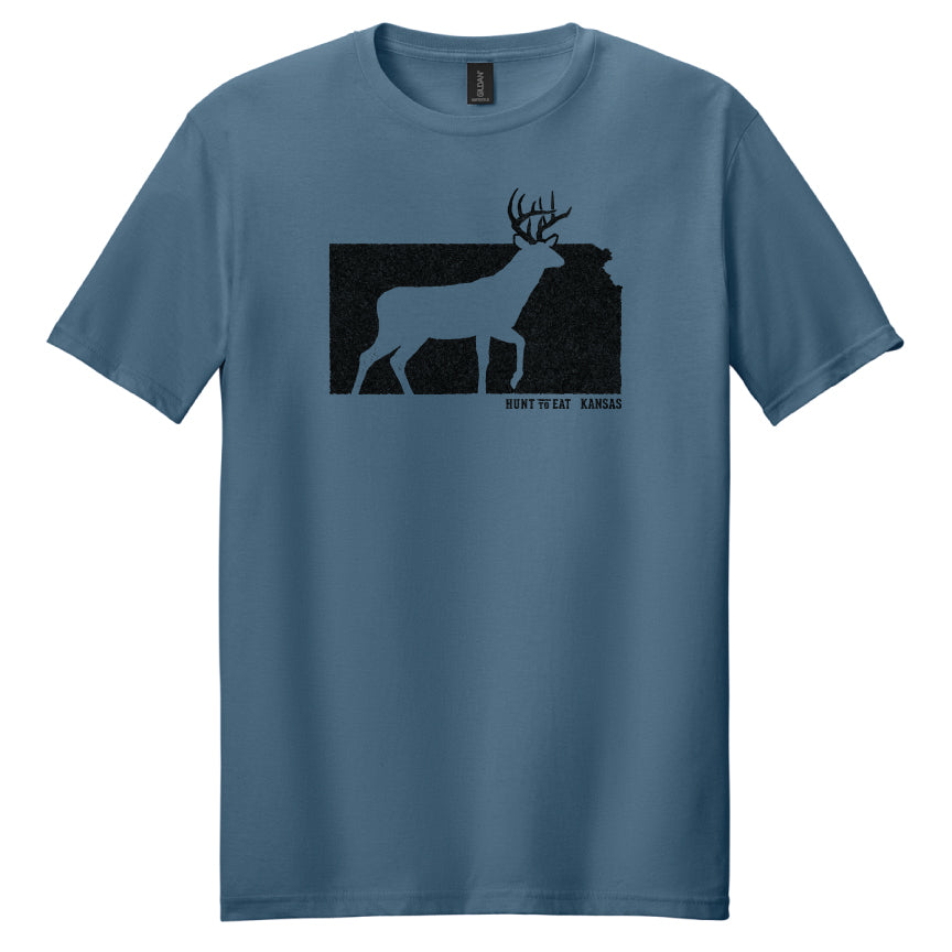 Kansas Whitetail State T-Shirt
