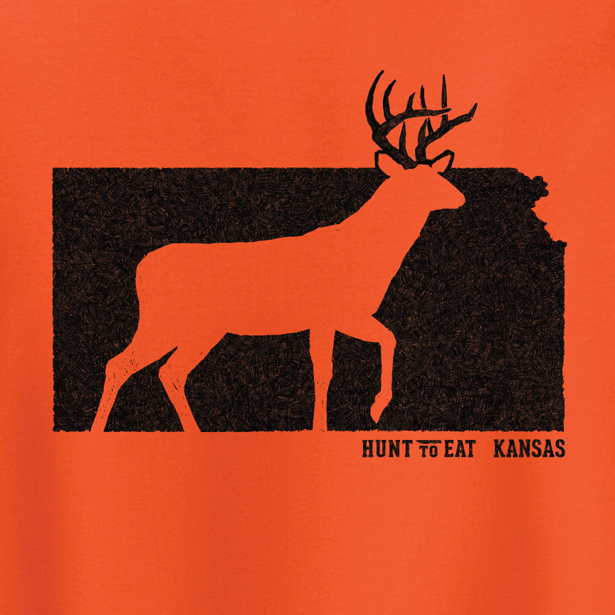 Kansas Whitetail State T-Shirt