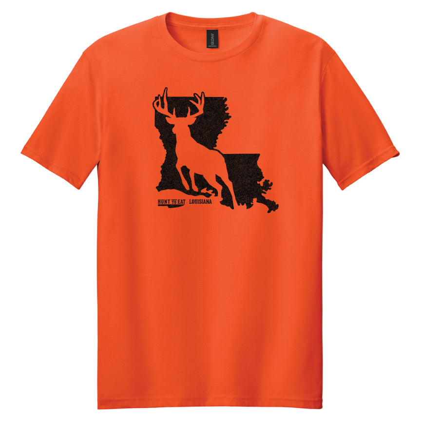 Louisiana Whitetail State T-Shirt