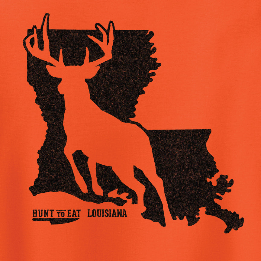 Louisiana Whitetail State T-Shirt