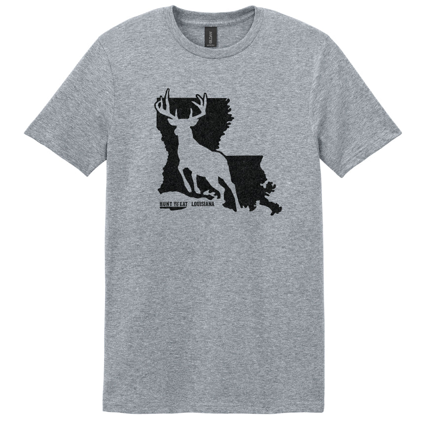 Louisiana Whitetail State T-Shirt