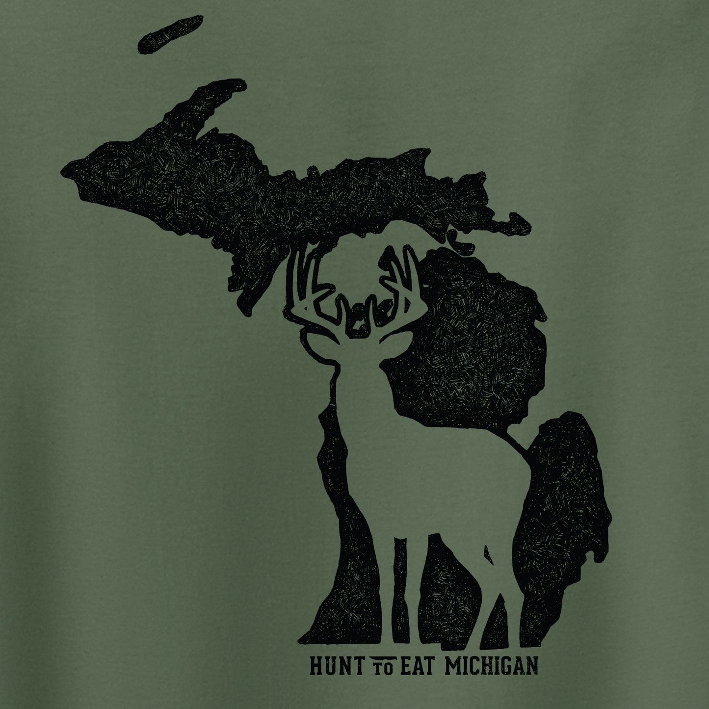 Michigan Whitetail State T-Shirt