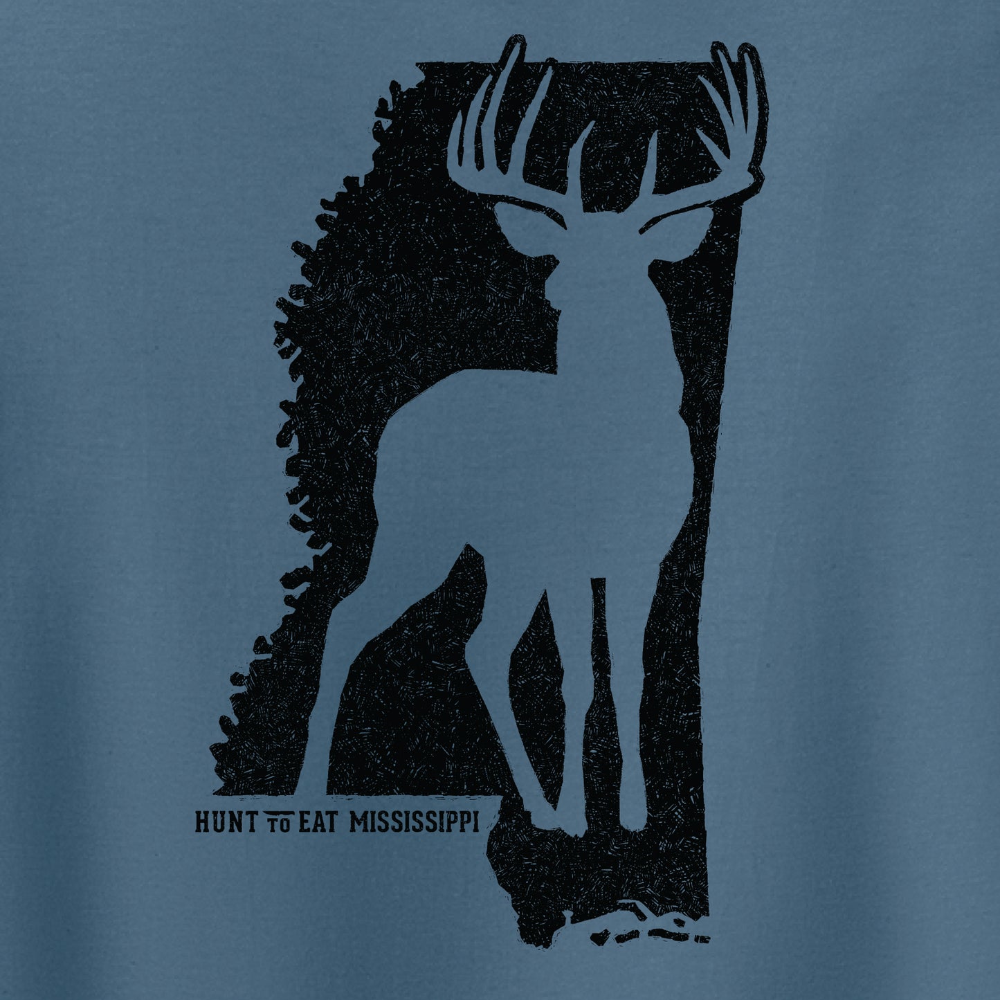 Mississippi Whitetail State T-Shirt