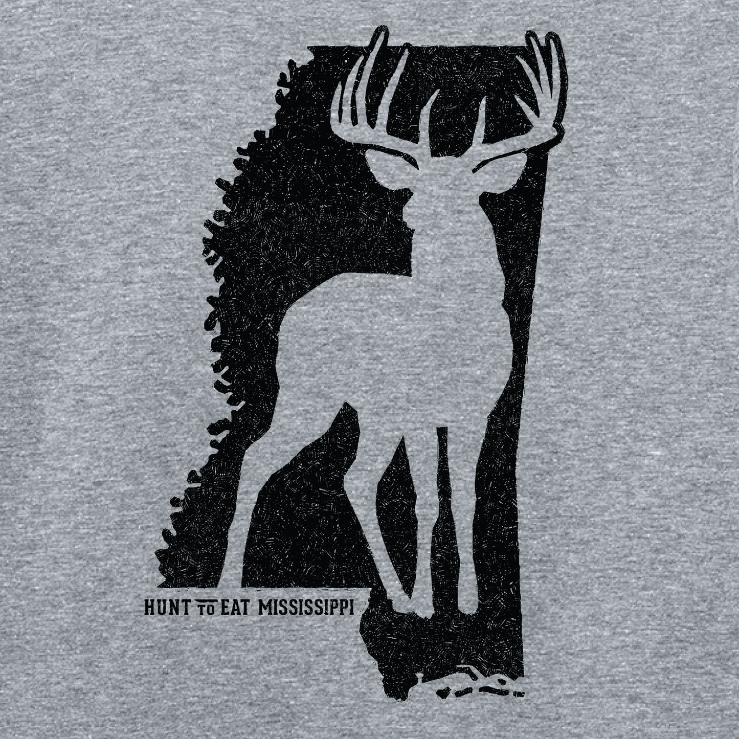 Mississippi Whitetail State T-Shirt