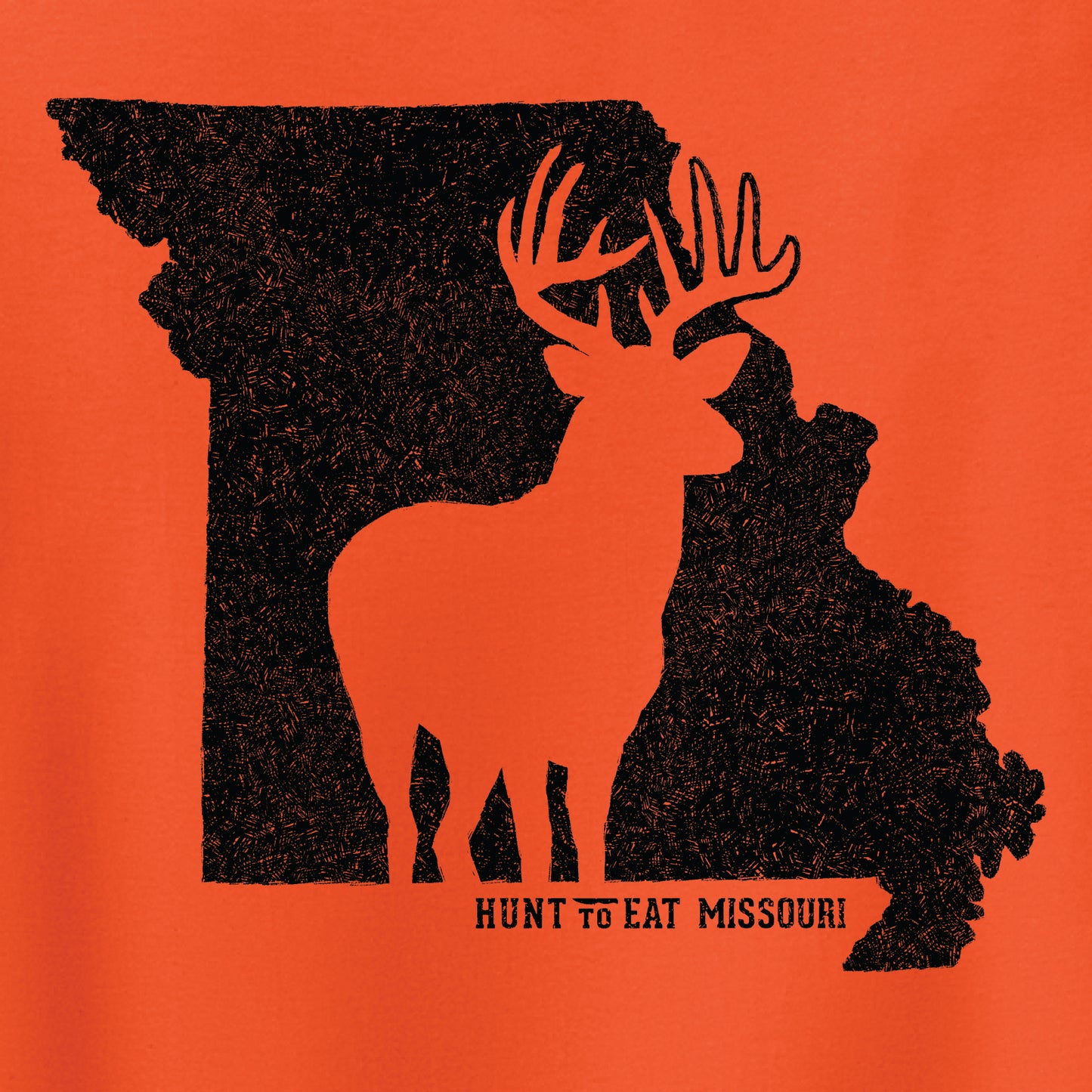 Missouri Whitetail State T-Shirt
