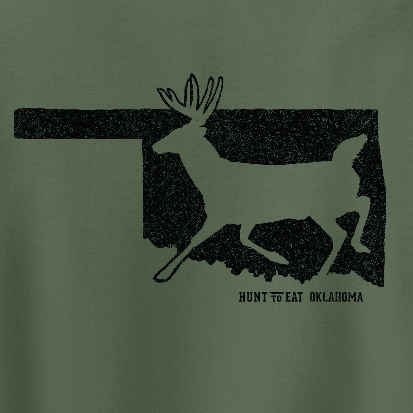 Oklahoma Whitetail State T-Shirt