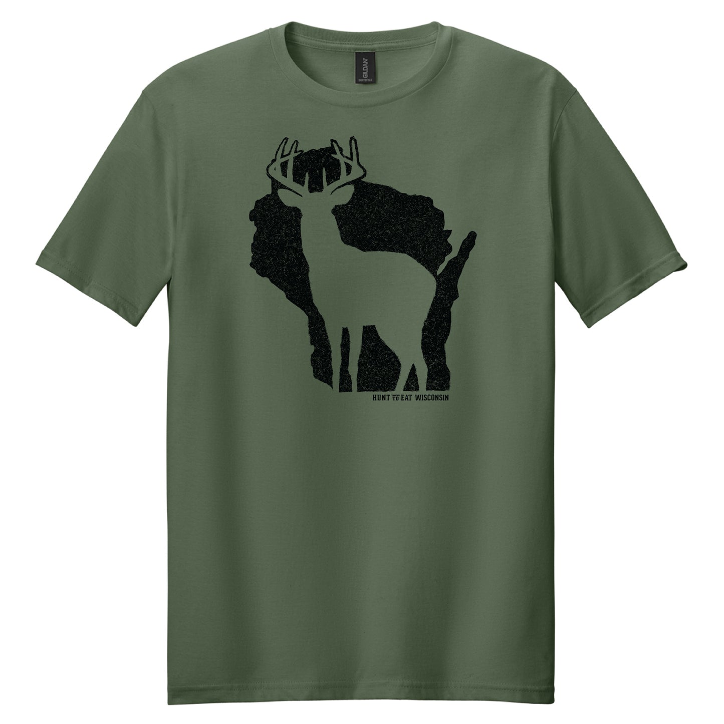 Wisconsin Whitetail State T-Shirt