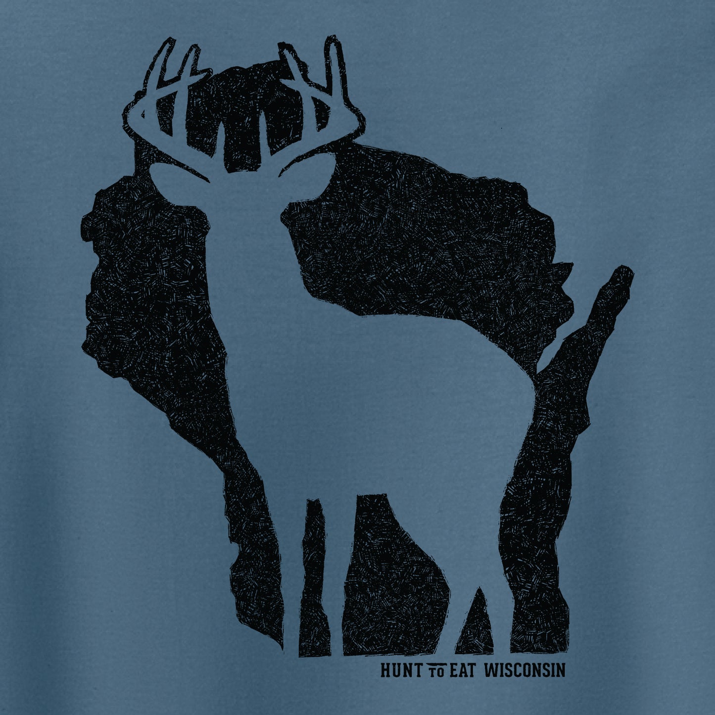 Wisconsin Whitetail State T-Shirt