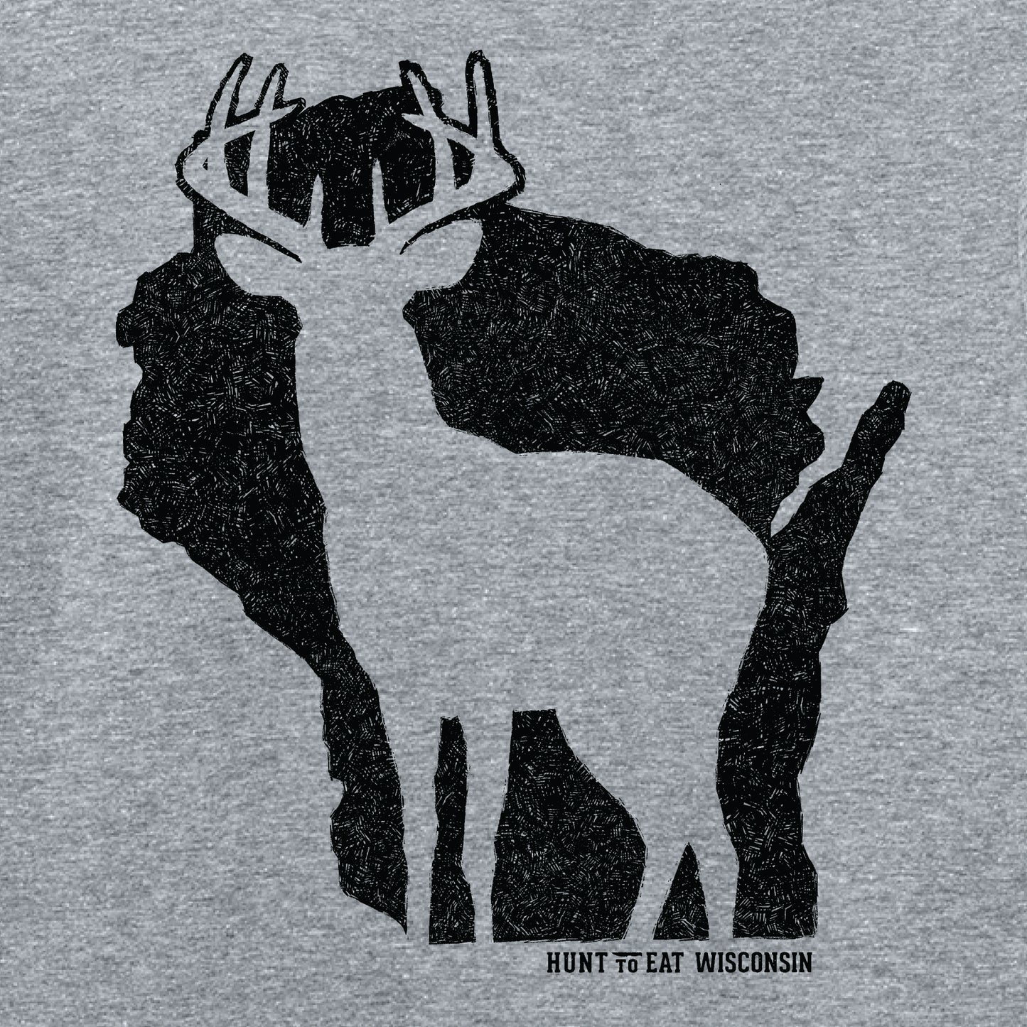 Wisconsin Whitetail State T-Shirt