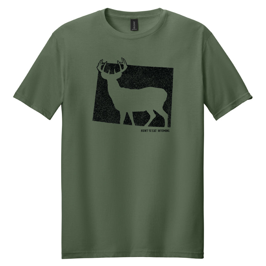 Wyoming Whitetail State T-Shirt