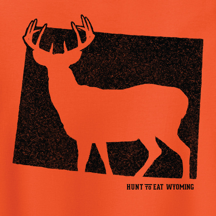 Wyoming Whitetail State T-Shirt