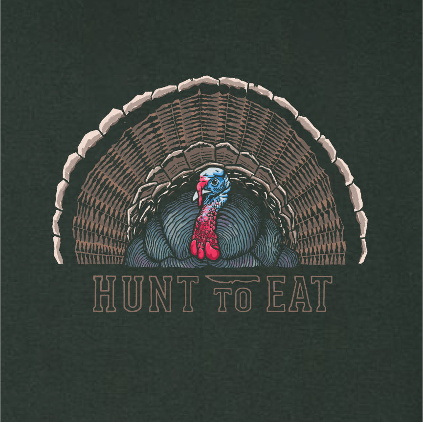 Fanned out Merriam's Turkey Hoodie