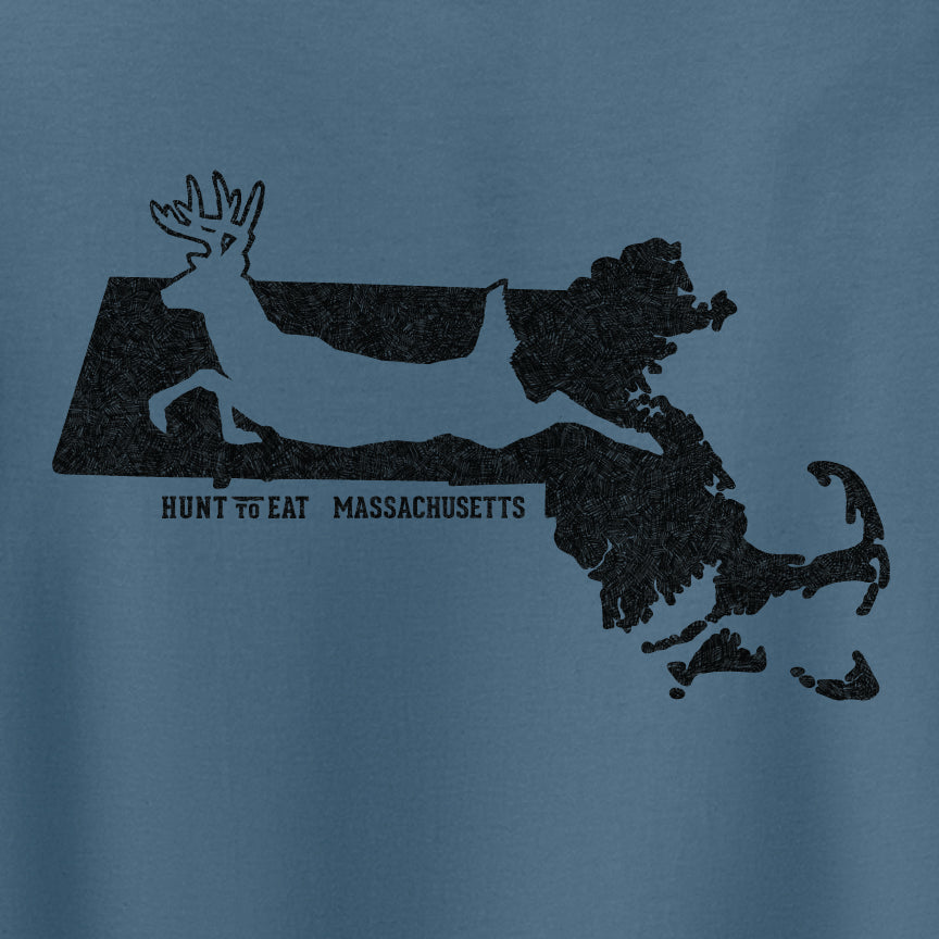 Massachusetts Whitetail State T-Shirt