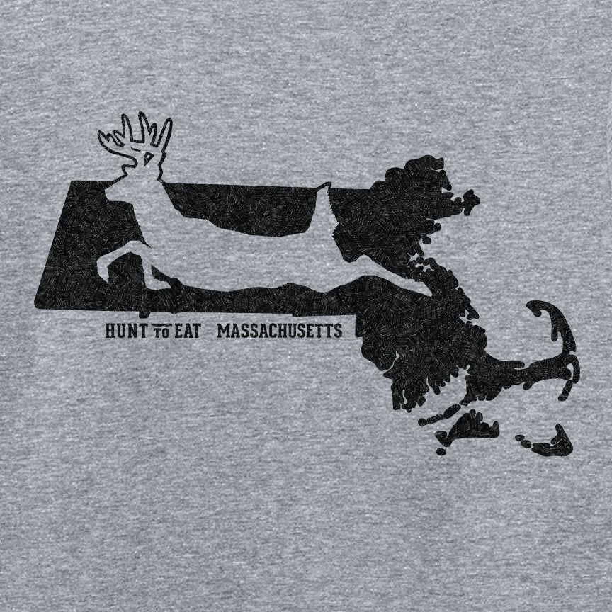 Massachusetts Whitetail State T-Shirt