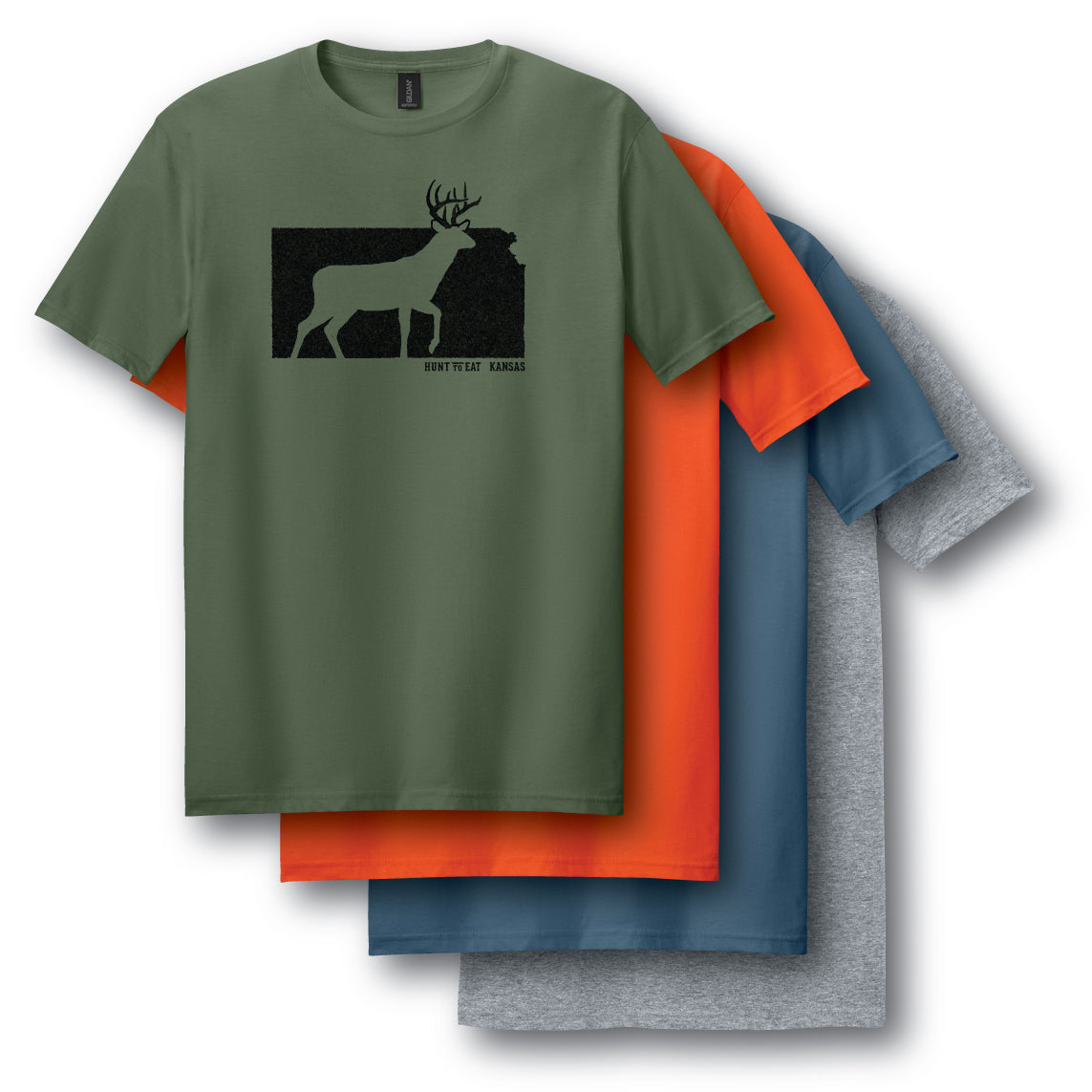 Kansas Whitetail State T-Shirt