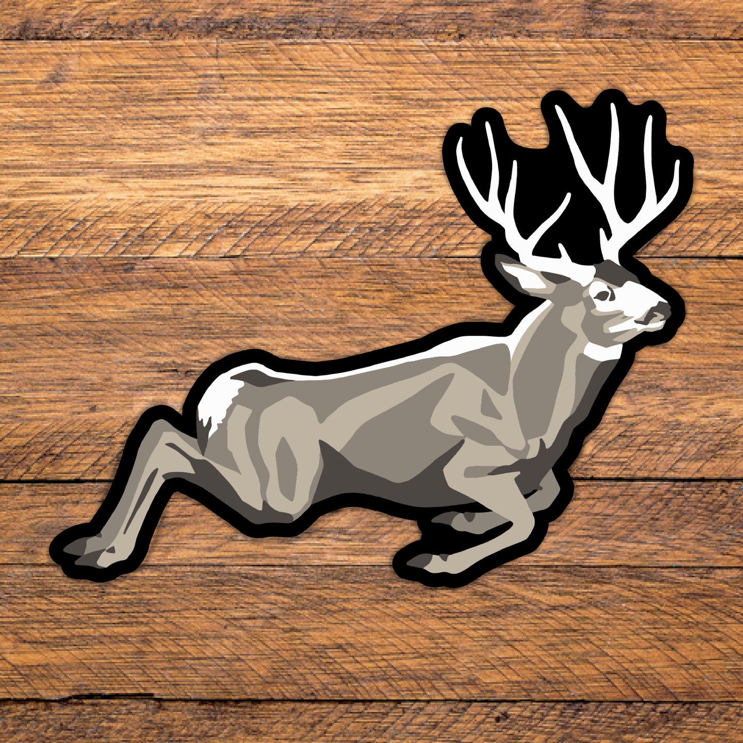 Mule Buck Sticker